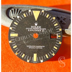 ROLEX VINTAGE ORIGINAL 70's CADRAN 1655 MK 1 MONTRES ROLEX 1655 EXPLORER II FRECCIONE, STEVE MCQUEEN TRITIUM CAL 1575,1570