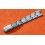Partial 1968 band spares parts 7204 Original Ladies Rolex 13mm SS Rivets links Bracelet 60's with folded clasp engraved 1-68