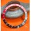 Rolex GMT Master Coke watch Faded Red Black color S/S 16700, 16710, 16760 Bezel 24H Insert Part FAT FONT SERIFS