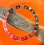 Rolex GMT Master Coke watch Faded Pink & Black color S/S 16700, 16710, 16760 Bezel 24H Insert Part FAT FONT