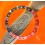 Rolex GMT Master Coke watch Faded Pink & Black color S/S 16700, 16710, 16760 Bezel 24H Insert Part FAT FONT