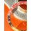 Rolex GMT Master Coke watch Faded Pink & Black color S/S 16700, 16710, 16760 Bezel 24H Insert Part FAT FONT