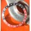 Rolex GMT Master Coke watch Faded Pink & Black color S/S 16700, 16710, 16760 Bezel 24H Insert Part FAT FONT