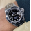 ROLEX ORIGINAL TURNING SSTEEL BEZEL INSERT SUBMARINER PART 16800,16610,168000,16610LV SSTEEL BEZEL RING WATCH