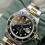 ROLEX GILT TRITIUM HANDSET 16803, 16808 YELLOW GOLD COLOR SUBMARINER DATE GOLD/TUTONE caliber 3035