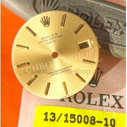 ROLEX CHAMPAGNE COLOR WATCH DIAL OYSTER PERPETUAL DATE ref 15000, 15008,15038,15038,15053,15238 cal 3035, 3135