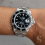 Rolex Vintage black Submariner date watches 16800,168000,16610 bezel Insert Inlay for repair