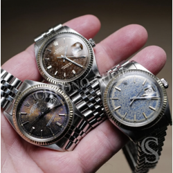 Rolex Rare Datejust set of 2 hands Tritium Genuine Vintages watches Datejust 36mm 1601,1602,1603 Cal 1570