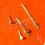 Rolex Rare Genuine Gilt Thin handset tritium Watch part Daytona Cosmograph 16523,16528,16513,16518 Cal 4030