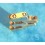 AUTHENTIQUE MAILLON 20mm DE BRACELET PILOTE MONTRES BREITLING CHRONOMAT EVOLUTION BIPOLI OR JAUNE ET ACIER