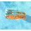 AUTHENTIQUE MAILLON 20mm DE BRACELET PILOTE MONTRES BREITLING CHRONOMAT EVOLUTION BIPOLI OR JAUNE ET ACIER