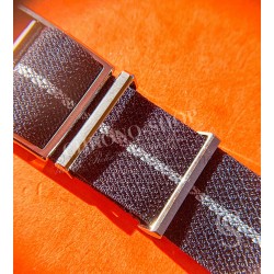 Tudor Genuine 20mm Factory Nato Watch Strap Blue line Color Heritage Black Bay Fifty‑Eight M79030B-0003