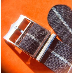 Tudor Genuine 20mm Factory Nato Watch Strap Blue line Color Heritage Black Bay Fifty‑Eight M79030B-0003