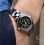 AUTHENTIQUE MAILLON ARTICULÉ EN CÉRAMIQUE NOIR 17mm MONTRE CHANEL J12 HOMMES