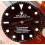 Rolex Rare SWISS MADE Glossy Black watch dial 16800,168000,16610 Submariner date Black Index Luminova cal 3035,3135