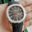 Patek Philippe Original Bracelet Aquanaut caoutchouc marron C74 M 21mm montres Aquanaut 5167/1A-001,R-001 broches métalliques