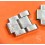 Rolex for repair used 93160 bracelet 20mm ssteel solids link parts bands Sea-Dweller watches 16660,16600 SD SEL endparts