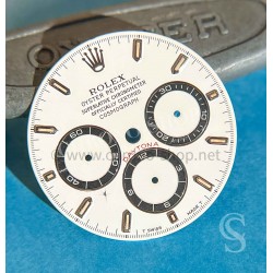 ♛ Rolex Vintage Tritium White Daytona Cosmograph Watch Dial Mk IV Zenith 16520 cal 4030 El Primero ♛