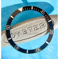 ROLEX SERVICE WATCH LUMINOVA BLACK BEZEL INSERT, INLAY SUBMARINER 6538,5513,5512,1680 SEA-DWELLER 1665, DRSD INSERT