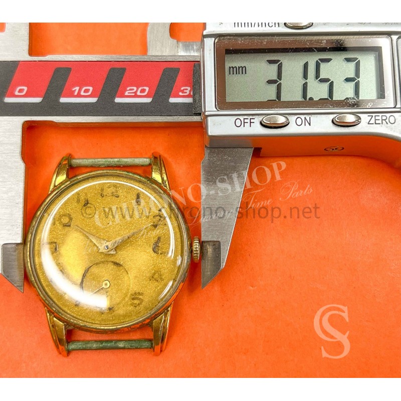 Montre Vintage Enicar Art Déco Vers 1930 - Mouvement Automatique - À Restaurer - Rare
