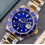 Rolex Submariner Date tutone and 18k Gold 16613,16803,16808,16618 Watch Bezel Blue Insert Graduated superluminova for sale