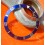 ROLEX INSERT GRADUE LUNETTE BLEU SUPERLUMINOVA MONTRES SUBMARINER DATE 16613,16618,16803,16808