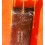 BRACELET MONTRES SIMILI CUIR CROCODILE 16mm EXTRA FIN COULEUR CHOCOLAT MADE IN FRANCE BOUCLE ARDILLON