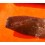 BRACELET MONTRES SIMILI CUIR CROCODILE 16mm EXTRA FIN COULEUR CHOCOLAT MADE IN FRANCE BOUCLE ARDILLON