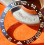 ROLEX INSERT DE LUNETTE CÉRAMIQUE Cerachrom COULEUR NOIR MONTRES GMT MASTER II ref 116710 ACIER