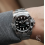 ROLEX INSERT DE LUNETTE CÉRAMIQUE Cerachrom COULEUR NOIR MONTRES GMT MASTER II ref 116710 ACIER