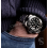 ROLEX INSERT DE LUNETTE CÉRAMIQUE Cerachrom COULEUR NOIR MONTRES GMT MASTER II ref 116710 ACIER