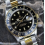 Genuine 2003 Rolex Tutone 78363 18K/SS Folded Buckle Clasp 20mm Band bracelet Parts 16713,16013,16523 links bitons code AD5