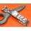 ROLEX BRACELETS PARTS 72610,JUBILEE 62610 WATCH BIPOLISHED FOLDING BLADES CLASP 41mm Datejust II 126300,126334