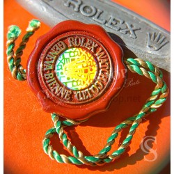 Rolex 1998 Red Hang Seal Tag CERTIFIED OFFICIAL CHRONOMETER 16610,14060M,16710,16570,116520,116518,16230,16618