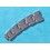 Partial 1968 band spares parts 7204 Original Ladies Rolex 13mm SS Rivets links Bracelet 60's 