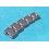 Partial 1968 band spares parts 7204 Original Ladies Rolex 13mm SS Rivets links Bracelet 60's 