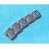 PARTIE VINTAGE 1968 BRACELET DAME 7204 MAILLONS RIVETS LADY OYSTER ACIER 13mm