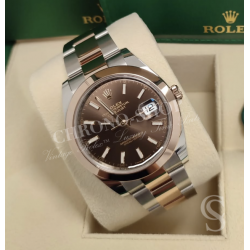Rolex aiguilles Bâtons Or Rose Everose chromalight 410-1061 Montres Oyster DateJust II 41mm 126331,126301 calibre 3235
