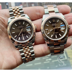 Rolex aiguilles Bâtons Or Rose Everose chromalight 410-1061 Montres Oyster DateJust II 41mm 126331,126301 calibre 3235