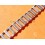 Accessoire Montres horlogerie Vintage Rare 70's Bracelet 17mm Elastique Ressorts Rowi fixoflex Made in Germany