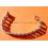 Accessoire Montres horlogerie Vintage Rare 70's Bracelet 17mm Elastique Ressorts Rowi fixoflex Made in Germany