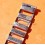 FixoFlex Rare Collectible 70's Stainless Steel 17mm Stretch extensible Watch Band Made in Germany Fixo Flex
