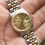 ROLEX SET AIGUILLES OR JAUNE LUMINOVA Cal. 2235, 2135 MONTRES DAMES LADY DATEJUST PRESIDENT 31mm 79178,79173