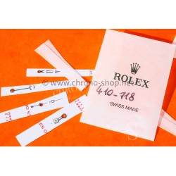 Rolex GMT-Master II 116710 LN Set Aiguilles Complet Chromalight 410-718 Montres Hommes cal 3186,3185