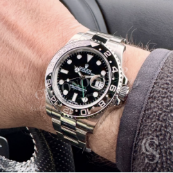 Rolex GMT-Master II 116710 LN Set Aiguilles Complet Chromalight 410-718 Montres Hommes cal 3186,3185