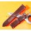??? BRACELET MONTRES COW BOY HORWEEN SHELL CUIR CORDOVAN ULTRA FIN 20mm COULEUR AUBERGINE ???