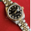 Rolex cadran 20mm montres Dames Datejust couleur noir avec pierres styles diamants Datejust 69178, 69173