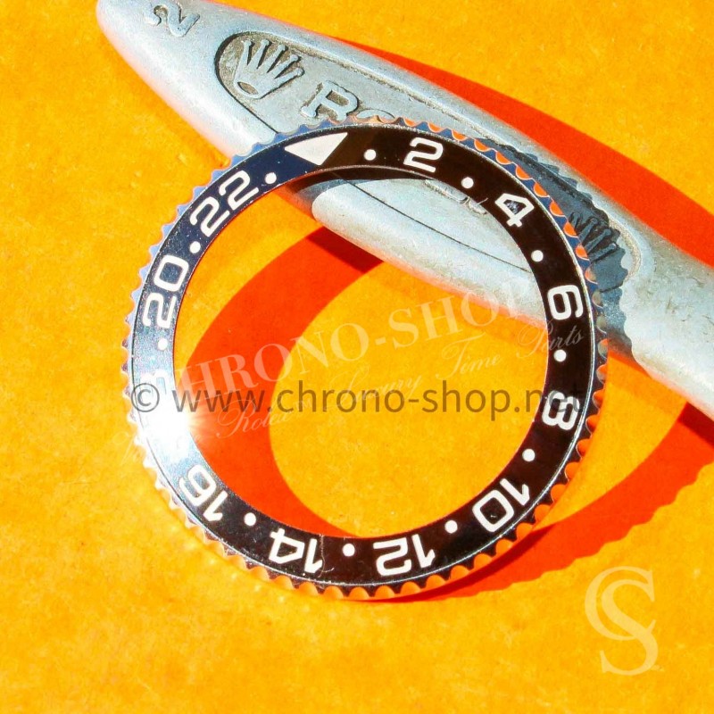 Rolex lunette bidirectionnelle céramique Cerachrom montres hommes GMT MASTER II ref 116710 Authentique accessoire montres
