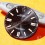 Rolex Amazing Genuine bright black Watch Dial Part Chromalight Blue lume Rolex Oyster Perpetual 124300 Cal 3230 watch 41mm