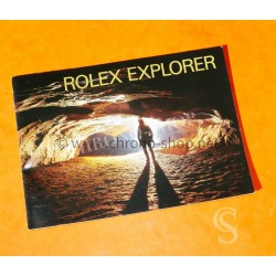 Rolex Vintage Genuine 2000 Rolex Explorer I & II Watches Owners Manual Colorful Booklet Manual French Instructions 14270,16570